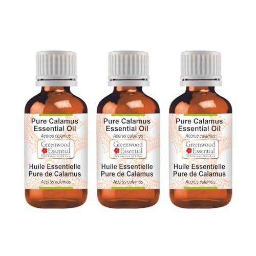 Huile essentielle de calamus pur Greenwood Essential 3x100ml