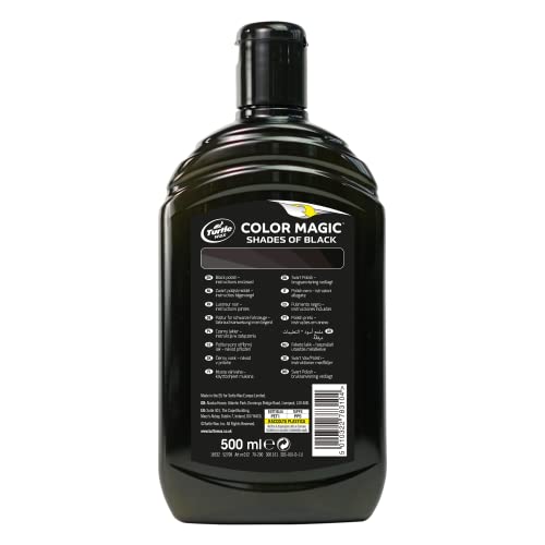 Turtle Wax 52708 Color Magic Car Paintwork Polish Restores Colour & Shine Black 500Ml thumb #2