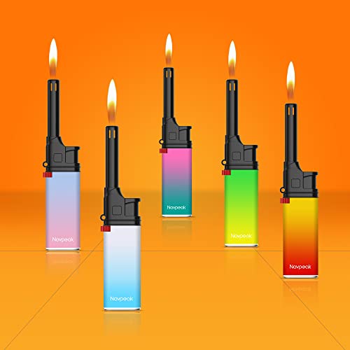 Encendedores Mini Candle Set 5 unidades recargables miniatura 4