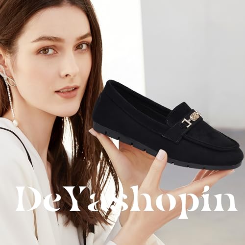 Image of Women's Loafer Shoes Leisure Slip On Work Shoes Comfort Walking Flats