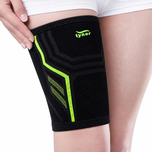 Image of TYNOR Thigh Support Air Pro, Black & Green, Small, 1 Unit