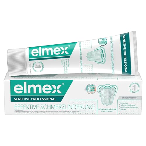 elmex Zahnpasta Sensitive Professional, Geschmacksneutral, 75 ml – Ansicht 1