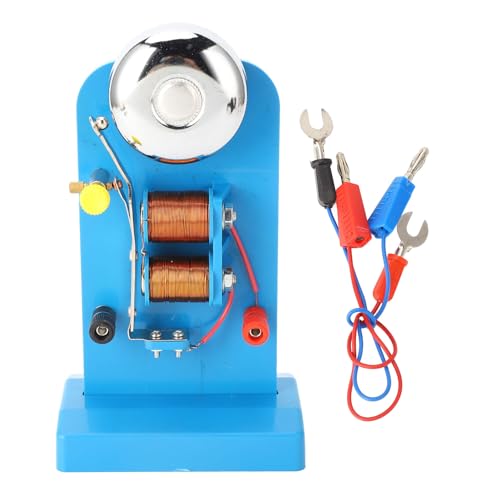 Electrical Bell Science Experiments, Vertical Acoustic, DC 3?6V Power Supply, for School Physics Teaching