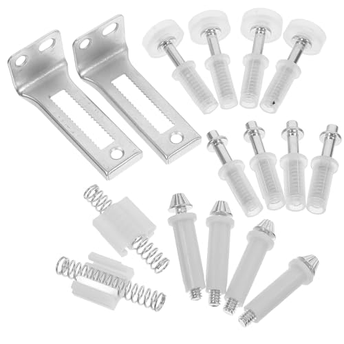 Kit de herrajes MAGICLULU para puerta bifold de clóset en acero inoxidable y plástico, con operación estable y solución confiable para hogares y espacios comerciales miniatura 1