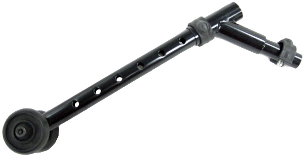 Karman Anti Tippers for S-Ergo ATX Series Ergonomic Wheelchair, Black