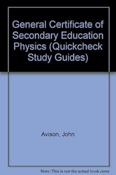 Paperback General Certificate of Secondary Education Physics (Quickcheck Study Guides) Book