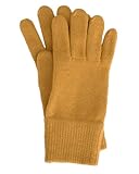 FosterNatur, Merino Damen Wollhandschuhe/Fingerhandschuhe, 100% Wolle Merino extrafein (Tansy, 8)