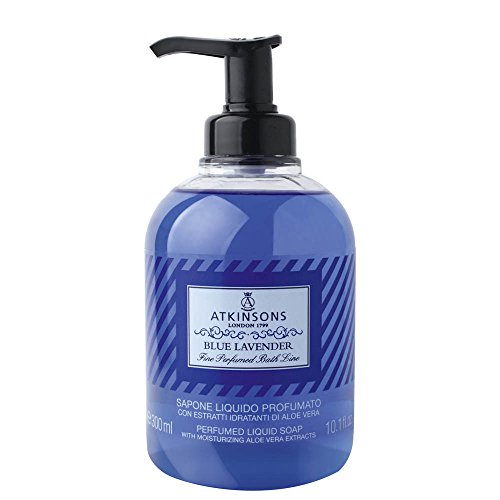 ATKINSONS Sapone Liquido Profumato Blu Lavender 300 Ml