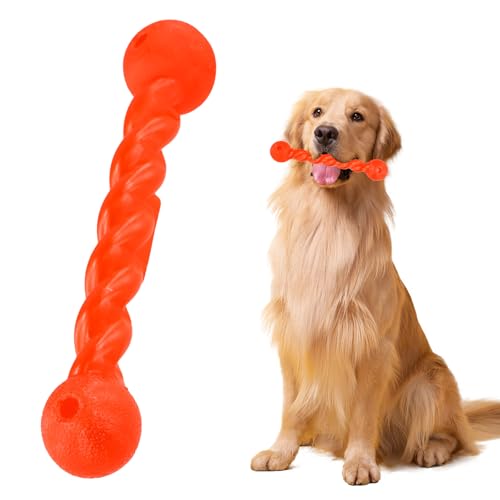 Nivofu Robustes Kauspielzeug für Hunde, Hundespielzeug aus Gummi, Hundezahnbürste, Zahnen Kauen Spiâ€¦ – Miniatur