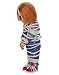 Spirit Halloween Tied Up Chucky Doll, Officially Licensed, Horror Movie Prop, Good Guys Collectible Doll, Multicolor