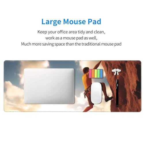 Tapis de souris de jeu extra large bureau et maison antidérapant - 5