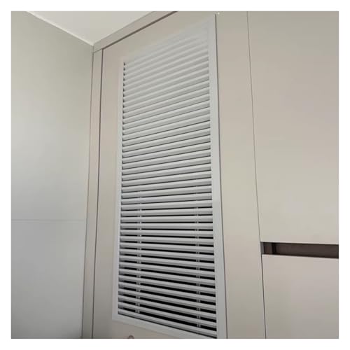 LINGDSWULING Diseño Moderno Listones Y Nido Abeja Mueble Cobertura del Radiador Radiador Lacado Revestimiento Protector Cubre Radiadores Blanco Cubreradiador(1072,23.62x59.06in(60x150cm))