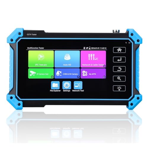 Supporta telecamera IP max 12MP e test telecamera HD coassiale max 4K 8MP.