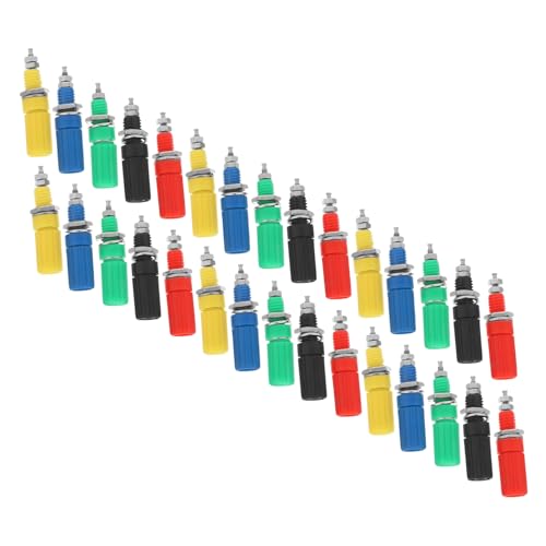 Connecteur de haut-parleur KOMBIUDA 50 pièces fiche banane pour bornier d'enceinte hifi
