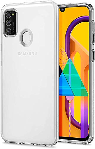 Image of Case Creation Brand - Mobile Cover for Samsung Galaxy M21 (Soft & Flexible Back Case), Transparent