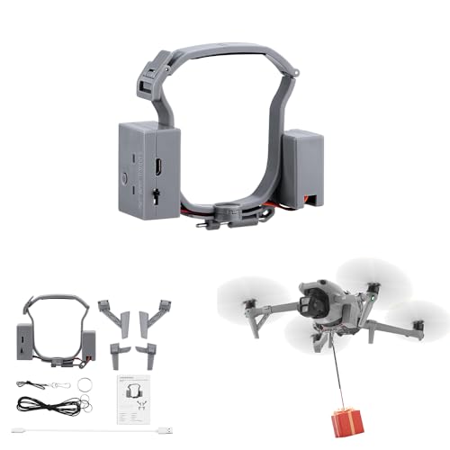 Image of AIR 3 /AIR 3S Airdrop System Dropper Transport Payload Release Device Throwing System for Wedding, Fishing Bait, Outdoor Search Props for AIR 3 /AIR 3S Drone Accessories