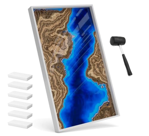 Boss Premium Large No Seal HDPE Epoxy Table Mold 60 x 36 Inch Reusable Resin Table Molds River Table Mold Casting - Designed in USA