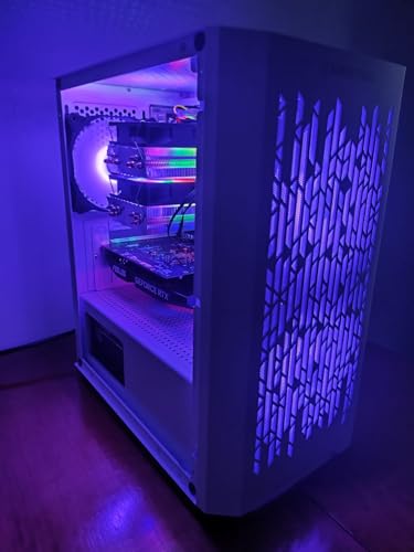 Computador de Mesa DF Tech Snow: Intel Xeon 2680, NVIDIA RTX3050, 16GB RAM DDR4, SSD 500GB