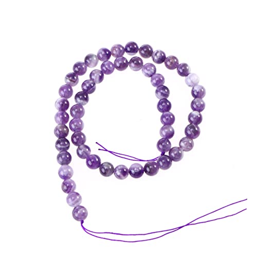 HAWILLOSCH Cristal Para Hacer Joyas Collar Morado Pulseras De Amatista Cuentas Para Hacer Pulseras Cuentas Naturales Para Hacer Joyas Kit Para Hacer Cuentas Pulseras De Piedras