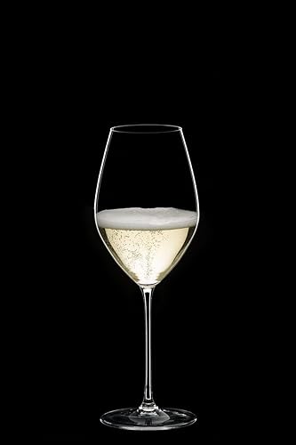 Miniatura 8 de Riedel Veritas - Juego de 4 copas de vino de champán, cristal de alta calidad, hechas a máquina, 16 onzas, aptas para lavavajillas, mejora el aroma
