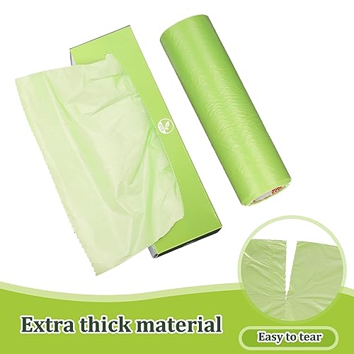 Image of Harloon 6000 Counts Dog Poop Waste Bags Bulk, 30 Rolls Pet Waste Bags, Extra Thick Strong Leak Proof, for Walking, Travel, Park, Puppy Cleanup,Universal Doggy Rolls Waste-Box(Green,12 x 8 Inches)