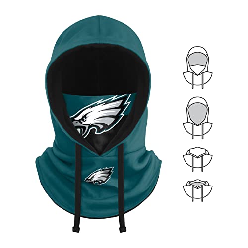 FOCO Philadelphia Eagles NFL Drawstring Hooded Gaiter - Image 5