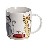 Aptas para lavavajillas y microondas - tazas para café, té, chocolate calientes y todo tipo de bebidas calientes