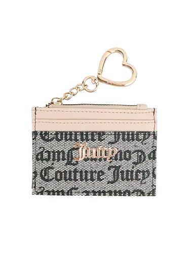 Juicy Couture Womens Spring Fling ID Card Case With Key Fob Stylish & Functional Wallet Design