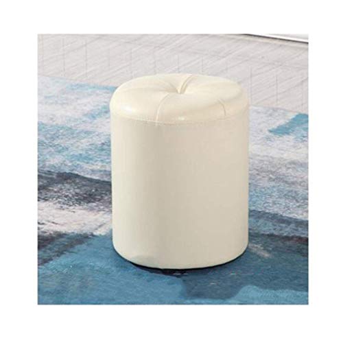 Taburete redondo transpirable y antimanchas para sofa y tocador 3