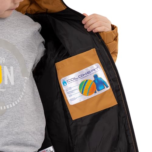 Image of Trespass Tuff Boys Padded Jacket with Hood