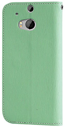 Mint Purple Infolio Wallet Credit Card Id Cash Case Stand For Htc One M8 (2014) #TOP2