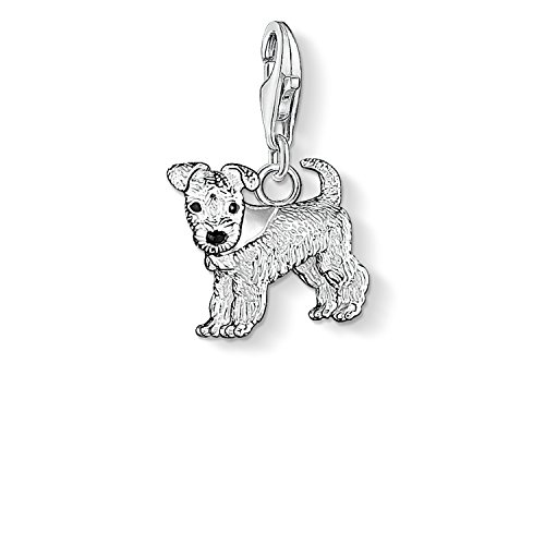 THOMAS SABO Damen Charm-Anhänger Hund Charm Club 925 Sterling Silber 0841-007-12