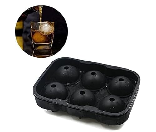 Forma Gelo Silicone Redondo Bar Esferas Whisky Bebida Vodka (cores variadas)
