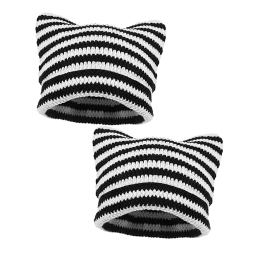 Bonnet avec oreilles de chat pour protéger la tête du froid hivernal avec style