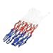 DRAGONRUN Basketball Net Replacements Heavy Duty Basketball Net Fit All Basketballs Hoop Basketball Net for Basketball Training