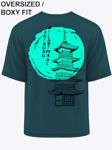 Image of Rigo Printed Oversized T-Shirts for Men | Drop Shoulder T-Shirt for Men