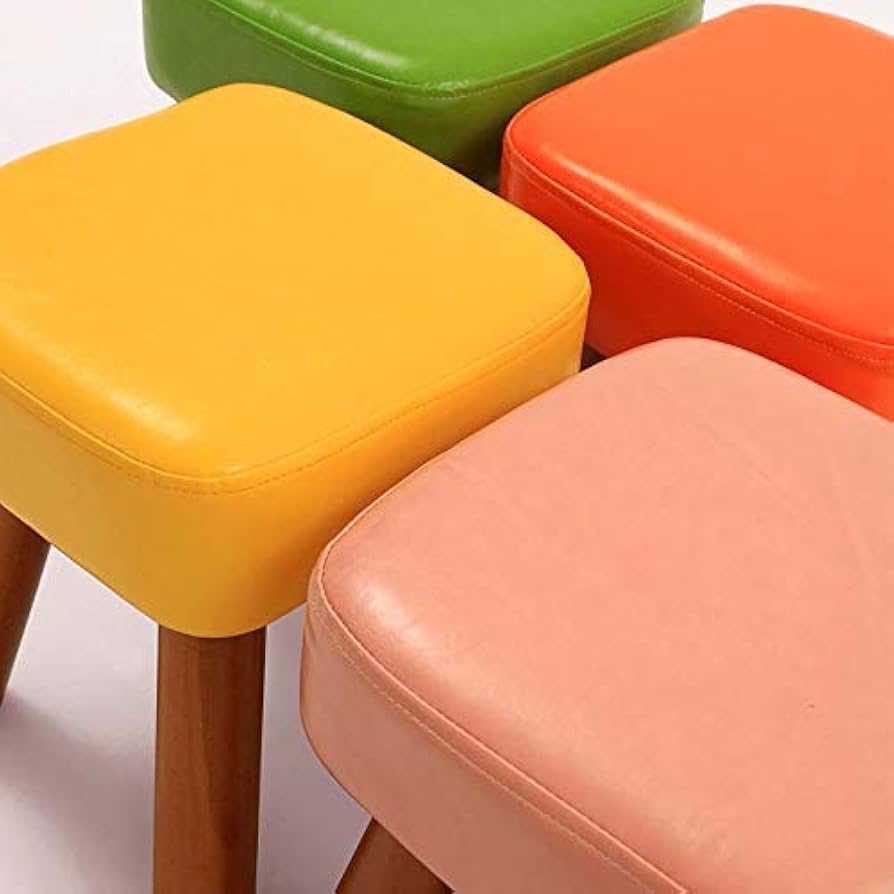 Amazon｜オスマン帝国フットスツールスツール無垢材レザーフットレスト