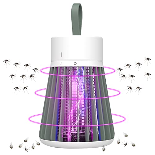 Bug Zapper Outdoor Indoor Rechargeable Mosquito Zapper Portable Mosquito Trap LED Fly Trap and Purple Light for Home Camping Gnats Backyard Patio (Green) Bug Zapper Outdoor Indoor Rechargeable Mosquito Zapper Portable Mosquito Trap LED Fly Trap and Purple Light for Home Camping Gnats Backyard Patio (Green)