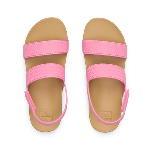 Image of REEF Girls Kids Water Vista Platform Sandal, Water Friendly, Adjustable Strap