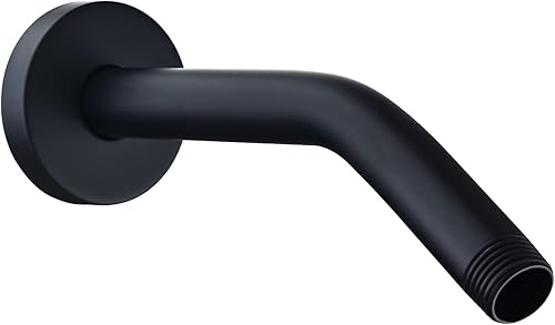 123815BL Reemplazo para Moen 8 pulgadas, accesorios de flexión montados en la pared en el techo antifugas, brazo de ducha básico y brida, hecho de