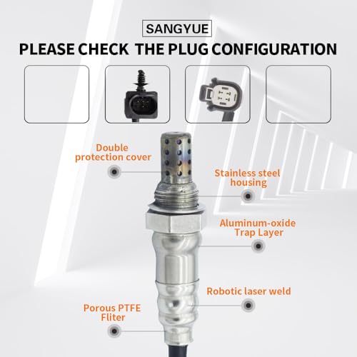 2PCS Sensor de Oxígeno para Ford Focus 2.0L 2012-2018 miniatura 2
