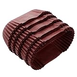 Cabilock 1000 Piezas Unidades de Cápsulas Ovaladas para Cupcakes Resistentes la Grasa Calor para Hornear Magdalenas Pan y Pasteles Panaderías y Servicios de Comida