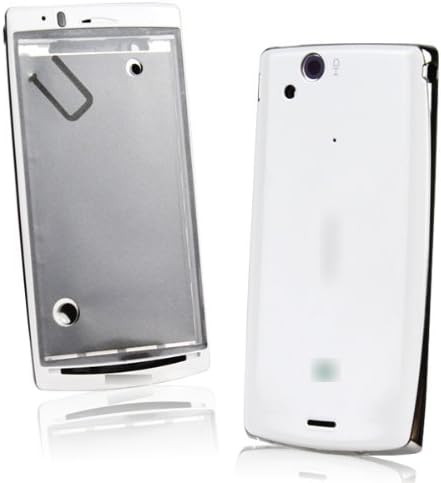 New Full Housing Chassis Cover Door For Sony Ericsson Xperia Arc S X12 LT18i (White)