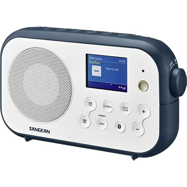 Sangean A500425 Radio DPR-42BT Bianca-Ink Blue