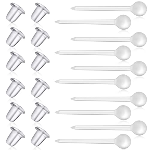 Plastic Earrings,Clear Earrings For Work And Earring Backs 200Pcs Hyperallergic Comfortable Earrings For Men&Women Silicone Earrings Clear Stud Earrings #TOP11
