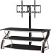 Whalen Payton Brown Cherry 3-in-1 Flat Panel TV Stand for TVs up to 65"