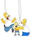 Produktbild 2in1 Auto Duftbaum/Lufterfrischer, Car Air Freshener Auto Scent | Homer und Bart Simpson (Black Ice)