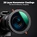 K&F Concept 67mm Variable Fader ND2-ND32 ND Filter and CPL Circular Polarizing Filter 2 in 1 for Camera Lens No X Spot Waterproof Scratch Resistant (Nano-X Series)