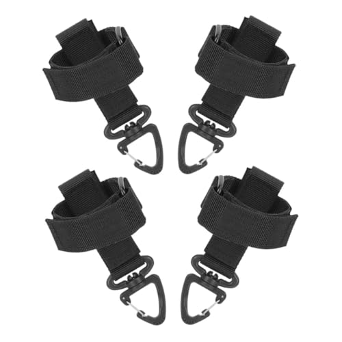 KOMBIUDA 4pcs Mitten Straps Quick Release Glove Keeper with Oxford Cloth for Camping Trekking Climbing Hiking Outdoor Gear