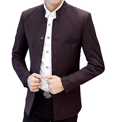 cappotto collo coreana uomo